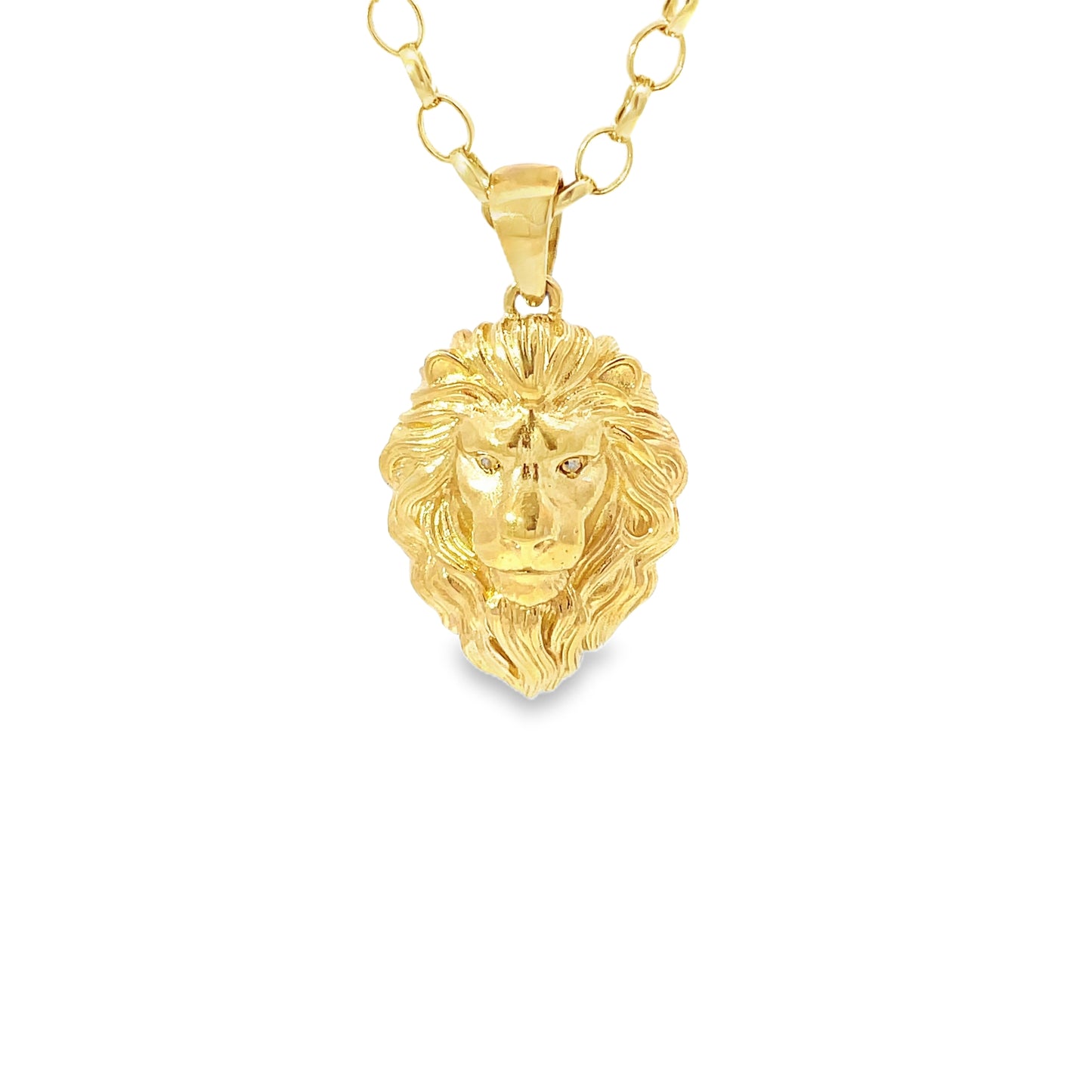 Nemean Lion Head Pendant