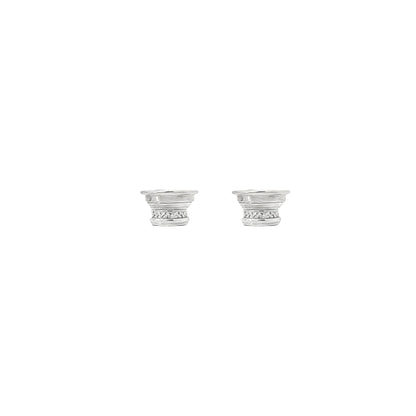 Ancient Roman Doric Column Earstuds