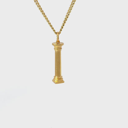 Small Ancient Roman Doric Column Pendant