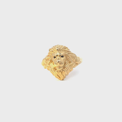 Nemean Lion Head Ring