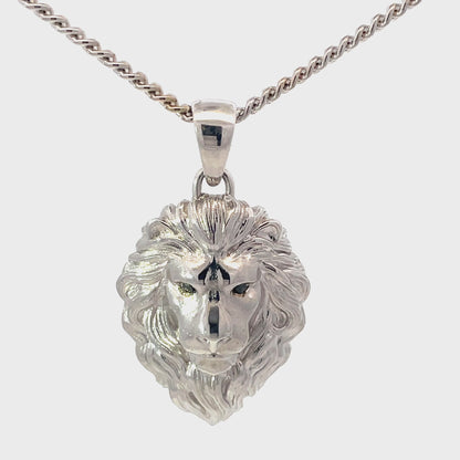 Nemean Lion Head Pendant